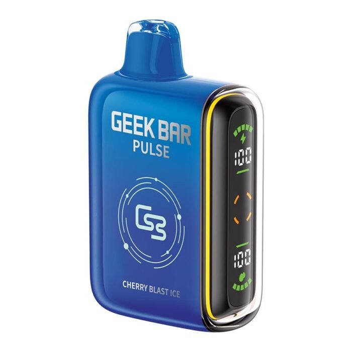Geek Bar Pulse Disposable Vape Device - Cherry Blast Ice - Image 1