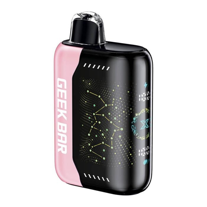 Geek Bar Pulse X Disposable Vape Device - Strawberry Twist Ice - Image 1