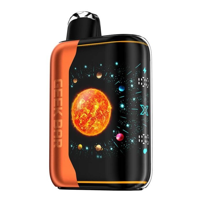 Geek Bar Pulse X Platinum Edition Disposable Vape Device - Tropical Orange Ice - Image 1